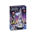 Puzzle Ravensburger 3D Torre Eiffel Disney Night Edition