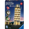 Puzzle Ravensburger 3D Night Edition Torre de Pisa