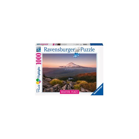 Puzzle Ravensburger de 1000 piezas Monte Hood, Oregón