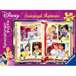 Puzzle de Ravensburger de 1000 piezas Princesas Disney