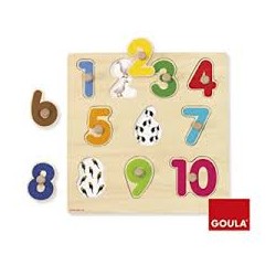 Puzzle de madera Campo