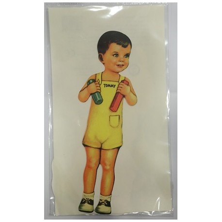 Muñeco de papel Tommy