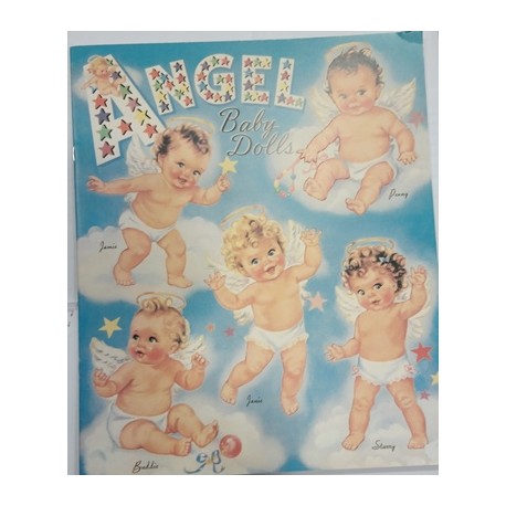 Muñecos de papel bebés Ángel