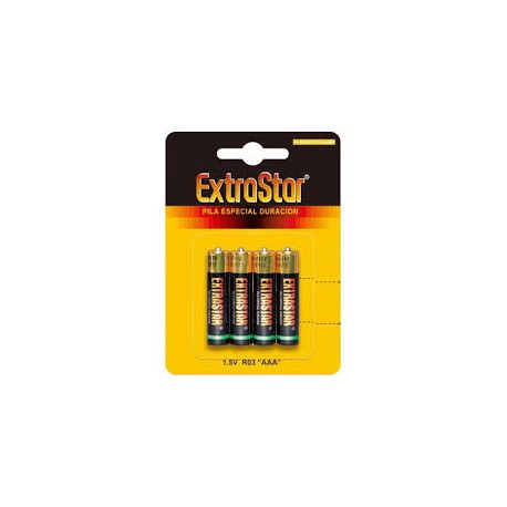 Pilas Extrastar 1,5  R03 " AAA"