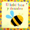 El bebé toca y habla. Al aire