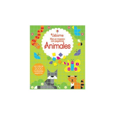 Haz un mosaico con pegatinas