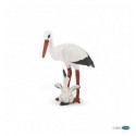 Figura Papo  Cigüeña y cría