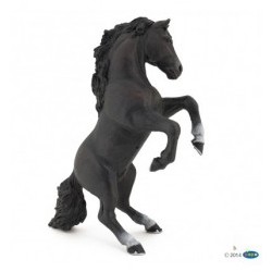 Figura Caballo blanco alzado