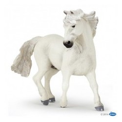 Figura Caballo blanco alzado
