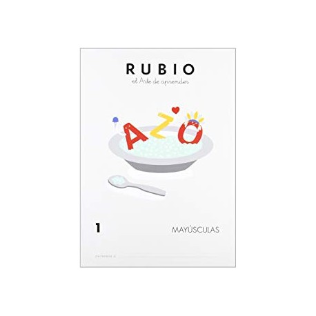 Cartilla Rubio el Arte de aprender Mayúsculas