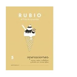 Cartilla Rubio el arte de aprender  nº5 Operaciones