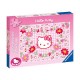 Puzzle Ravensburguer de 3 x 49 piezas. Adorable Hello Kitty