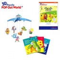 Puzzle Scholas 3D  ABC Animal World