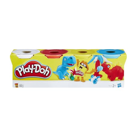 Plastilina Play-Doh 4 botes